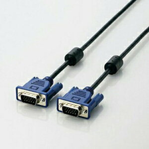 GR CAC-10BK/RS ELECOM fBXvCP[u D-sub15s VGA-VGA X RoHsΉ 1.0m ubN ~jP[u j^[ z ItBX fBXv[ p\R vWFN^[ P[u fBXv
