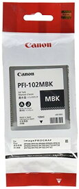 【正規代理店】 キャノン 0894B001 CANON Canon 純正インクタンク マットブラック PFI-102MBK
