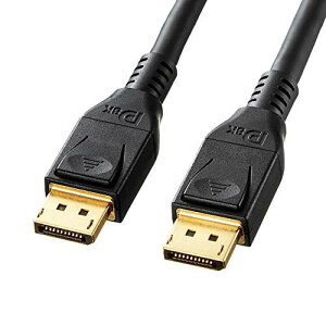 �T�����T�v���C DisplayPort�P�[�u�� 3m ( Ver1.4 ) �z�� ���j�^�P�[�u�� �u���b�N ���j�^�[�o�� �}���`���j�^ �P�[�u�� ���i��