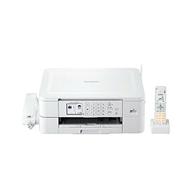 ブラザー MFC-J739DN プリンター A4インクジェット複合機 (FAX/電話機/Wi-Fi/スマホ・タブレット接続) コンパクト設計 ホワイト タッチパネル 最大用紙サイズ 年賀状 電話機 低ランニングコスト スキャナ機能有り 多機能 コピー機能有り 高品質