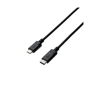 y2ZbgzGR U2C-CMB05NBK USB-CP[u C-microB 0.5m USB2.0 Fؕi 3Ao ubN USB2.0P[u C-microB^Cv USBKiFؕi 0. 5m i
