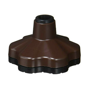 【3個セット】 島製作所 スタンドゴムキャップ 15mm 15φ ステッキ 高齢者 自立 取替 介護 交換 病院 交換部品 ゴム 転倒防止 ブラウン 軽量 高品質