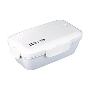 【2個セット】 アスベル 3546 お弁当箱1段510mL デリクラブ TLB-510 ホワイト ASVEL プレゼント 人気 弁当箱 スリム キッチン 新生活 食洗器対応 中学生 女子 引越し 高校生 汁モレ防止 誕生日 お手