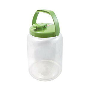 果実酒瓶 R型 2.4L みどり 容器 タケヤ 丈夫 プラスチック製 角型 手作り キッチン タケヤ化学 シロップ 梅酒 軽い 保存容器 日本製 丸型 果実酒 ビン フレッシュロック 雑貨 テーブル フルーツ