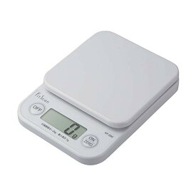 【5個セット】 タニタ クッキングスケール キッチン はかり 料理 デジタル 2kg 1g単位 ホワイト KF-200 WH