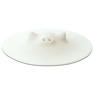 マーナ K091 コブタの落としぶた ホワイト MARNA フライパン 落とし蓋 定番 丈夫 プレゼント 食洗機対応 キッチン 調理 新生活 加熱 シリコン 食洗器対応 お洒落 煮込み料理 かわいい 耐久性 お