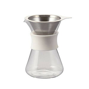 HARIO nI KXR[q[[J[ Glass Coffee Maker p400ml zCg { S-GCM-40-W JtF R[q[hbp[ OX v[g H@Ή o CtX^C hbp[ Lb` 