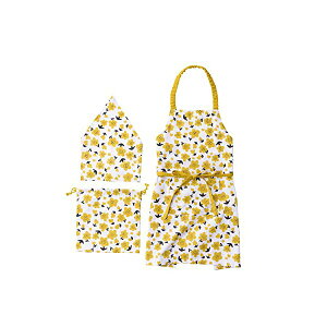 【2個セット】 レップ キッズエプロン キッズ ブロンマ Blomma イエロー L 雑貨品 丈夫 男の子 無地 コットン プレゼント 女の子 アビチュアル こども スター 子ども かわいい 幼稚園 子供 レデ