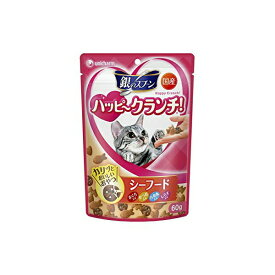 【6個セット】 ハッピークランチシーフード60g おまとめセット キャットフード 猫 ネコ ねこ キャット cat ニャンちゃん
