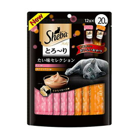 【5個セット】 マースジャパンリミテッド シーバ とろーり メルティ たい味セレクション12g×20
