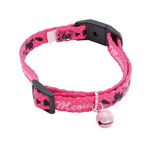 【6個セット】 ペティオ Anycat エニーキャット カラー ハッピーニャン ピンク 全猫種 Petio W57295 ポリエステル 猫専用首輪 アクセサリー チェック お散歩 ヤマヒサ ネコ 平首輪 猫用首輪 キャッ