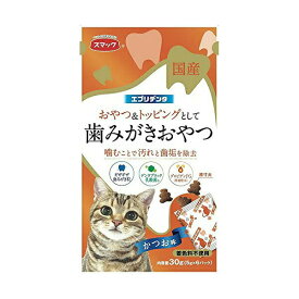 【3個セット】 スマック エブリデンタ猫用 かつお味30g