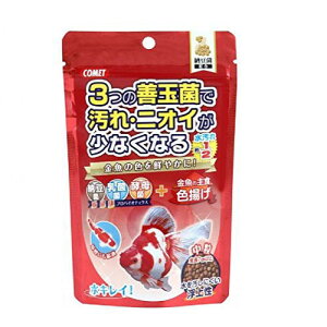 【3個セット】 イトスイ コメット 中大型金魚、幼鯉向け色揚げフード 金魚の主食納豆菌色揚げ中粒 90g マッスルケア サカナ シーフード 全品種 全年齢 顆粒 金魚用フード ペットフード ペッ