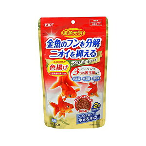 【6個セット】 ジェックス 金魚元気 プロバイオフード色揚げ 220g 内容量 GEX プロバイオフード 金魚のえさ 金魚用フード ペット用品 金魚フード 金魚の餌 魚用品 金魚用 観賞魚 フード 浮上性