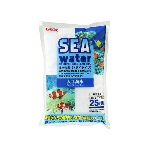 ジェックス シーウォーター 25L用 使用環境 海水 GEX アクアリウム用品 観賞魚用品 アクアリウム 人工海水 ペット用品 水槽用品 熱帯魚 観賞魚用水質調整剤 観賞魚 日用品 グッズ ペット 用品