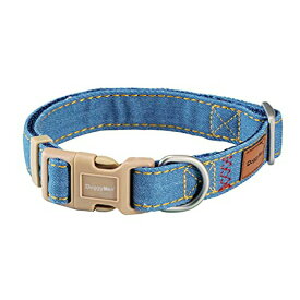 ドギーマン Dog gy's Tailor ドッグカラー くびわM デニムスタイル ブルー 厳選素材 価格は1個のお値段です