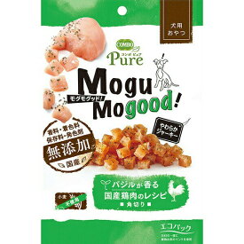 【3個セット】 日本ペットフード コンボ ピュア ドッグ モグモグッド バジルが香る国産鶏肉のレシピ 角切り 50g チキン 顆粒 全年齢 全品種 日本ペット 犬用おやつ 犬用フード ペット用品 おやつ ペット 厳選素材