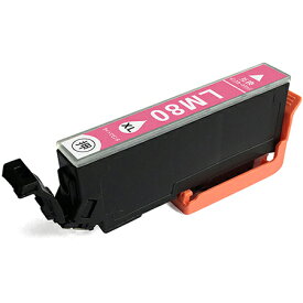 【 送料0円 】 ICLM80L ( ICLM80 【 互換インクカートリッジ 】 ) 増量 残量表示機能付 ICチップ付 内容 ( 1個 ) EPSON ( エプソン ) とうもろこし