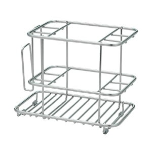 【3個セット】 LEC レック ステンレス歯ブラシスタンド 置き型 BB-083