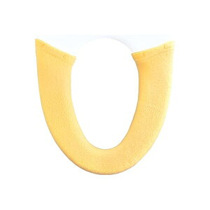 オカ (OKA) ブルーミングシーズン 洗浄暖房型 便座カバー イエロー (洗える 温水洗浄便座 厚手)