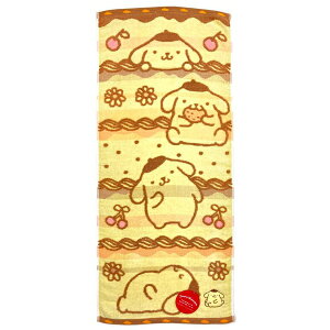 【2個セット】 ハヤシ 林 ポムポムプリン フェイスタオル パフェ 057512 キャラクタータオル 手拭きタオル