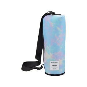 サーモス 保冷マイボトルポーチ ショルダー付き 1L用 水筒カバー 保冷バッグとしても使える アイソテック断熱構造 タイダイ APL-1000 TID