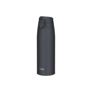 サーモス 食洗機対応モデル 真空断熱ケータイマグ 800ml アッシュブラック フタが大きく開いて飲みやすい 粉体塗装 マットな質感 JPC-800 ASBK