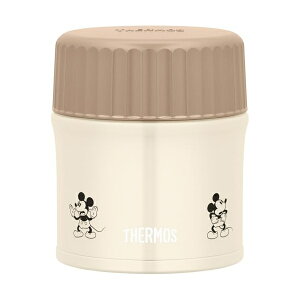 【5個セット】 サーモス 真空断熱スープジャー 300ml ミッキー ライトベージュ 保温保冷 JBU-303DS LBE