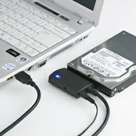 【 送料無料 】 サンワサプライ SATA-USB3.0変換ケーブル USB-CVIDE3 SATA&minus;USB3.0変換ケーブル 2.5インチ・3.5インチドライブ両対応