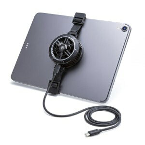 �T�����T�v���C TK-CLN31U 2/5�܂� �^�u���b�gPC�p �N�[���[ �^�u���b�g��p�t�@�� �y���`�F�f�q USB-C�ڑ� �x���g/�}�O�l�b�g�Œ� LED���C�g�I��/�I�t�@�\�t�� 3�i�K���ʒ��� 25W���o�� ��p�N�[��