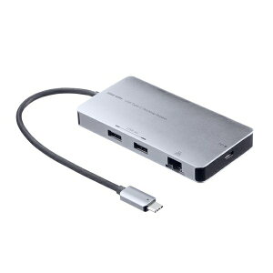 �T�����T�v���C USB-DKM8S USB-C �I�X ���X HDMIx2 / LAN USB-Ax2 USB PD�Ή� 100W �h�b�L���O�X�e�[�V���� Power Delivery�Ή�