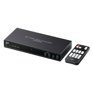 �T�����T�v���C VGA-PHD4VWC �r�f�I�E�H�[���R���g���[���[ 4K�Ή� HDMI 4��� ����-HDMI/Type-C �o��-HDMI/���f�W�^��/3.5mm�X�e���I�~�j�W���b�N �~���[/�g�����[�h�Ή� �\�t�g�s�v