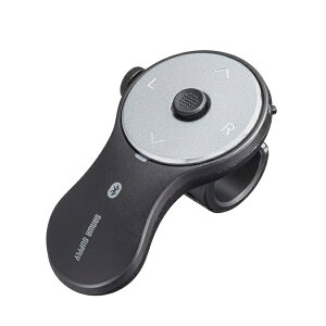 �T�����T�v���C MA-BTRING5BK �}�E�X Bluetooth ���� ���C�����X�}�E�X �É� �[�d�� ���^ �����^ �y�� IRLED �����O 5�{�^�� ���V�[�o�[���[ �v���[���e�[�V���� �u���b�N 5.0 �X�N���[���t�� �X���C�v