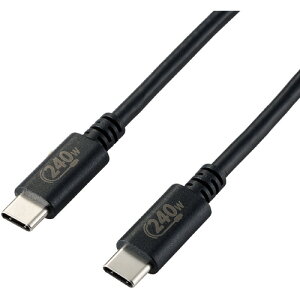 y3Zbgz GR U2C-CCPE20NBK USB2.0P[u^C-C^Cv^Fؕi^USB Power DeliveryΉ^240W^2.0m^ubN U2CCCPE20NBK