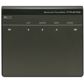 ミヨシ TTP-BT02／BK Bluetoothタッチパッド ブラック ブラック