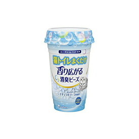 【3個セット】 ユニチャーム 猫トイレまくだけ香り広がる消臭ビーズナチュラルソープの香り 450mL 猫の室内トイレ用砂 日本製 ユニ・チャーム unicharm システムトイレ 猫トイレ ペット用品 シート ペット用 ペットケア キャット トイレ ペット 猫砂 厳選素材