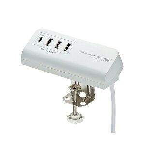 �T�����T�v���C �N�����v��USB�[�d�� (TypeC1�|�[�g�{USB3�|�[�g �z���C�g) ACA-IP51W USB�[�d��i�N�����v���E���Œ�ETypeC1�|�[�g�{USB3�|�[�g�E�z���C�g�j iPhone8 / 8 Plus�Ή� ���i��