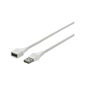 BUFFALO USB�����P�[�u�� BSUAADU230WHA �z���C�g 2.0�Ή� USB-A BSUAADU 230 �v�����^�[�Ή� HDD �p�\�R������ �ڑ��P�[�u��