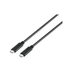 �o�b�t�@���[ USB3.1 Gen2�P�[�u�� (C to C) 3A 0. 5m �u���b�N BSUCC312P3A05BK ���i��