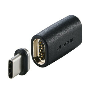 �y���K�㗝�X�z �G���R�� MPA-CMAADBK USB Type-C�A�_�v�^ ���E���}�O�l�b�g �X�g���[�g �ő�100W �u���[�J�[���� �u���b�N