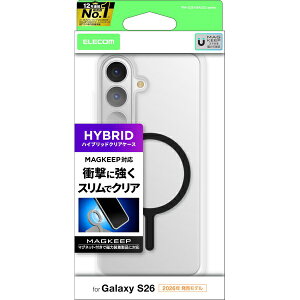 �y���K�㗝�X�z �G���R�� PM-G261MAG02BK Galaxy S26 (SC-51G) �n�C�u���b�h�P�[�X MAGKEEP �u���b�N