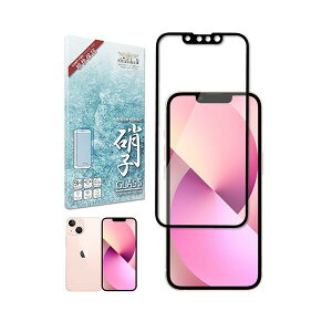 shizukawill iPhone13mini �t���J�o�[ �K���X�t�B���� iPhone13mini �u���b�N(���F) APIP13MGLBK �V�Y�J�E�B��