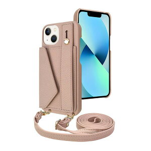 shizukawill iPhone13 �P�[�X �J�o�[ �V�����_�[�P�[�X �A�C�t�@���f5 �X�g���[�g���[�h iPhone13 �~���L�[�x�[�W�� APIP13IF51BE �V�Y�J�E�B��