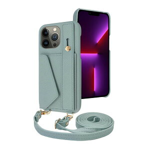 shizukawill iPhone13 Pro Max �P�[�X �J�o�[ �V�����_�[�P�[�X �A�C�t�@���f5 �X�g���[�g���[�h iPhone13 Pro Max �p�E�_�[�u���[ APIP13PMIF51BL �V�Y�J�E�B��