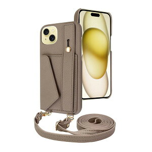 shizukawill iPhone15 Plus �V�����_�[�P�[�X �A�C�t�@���f5 �X�g���[�g���[�h iPhone15 Plus �O���[�u���E�� APIP15MIF51BR �V�Y�J�E�B��