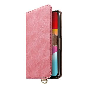 �y2�Z�b�g�z PGA PG-23BFP03PK iPhone15Pro �t���b�v�J�o�[ Premium Style �_�X�e�B�s���N PG23BFP03PK