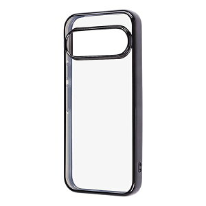 Google Pixel 10/10 Pro / Like standard �J�����ی�݌v ���^���b�N TPU�\�t�g�P�[�X / �u���b�N