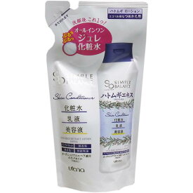 【2個セット】 シンプルバランス ハトムギローション 詰替用 200mL 詰替 ウテナ 保湿液 スキンローション スキンケア ハトムギエキス 保湿 ウォーター ジュレ 化粧水 フェイスローション つめかえ 基礎化粧品 つめかえ用 オールインワン 詰め替え