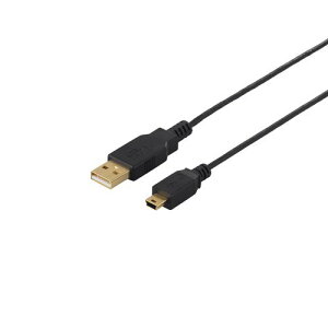 �o�b�t�@���[ iBUFFALO USB2.0�P�[�u�� ( A to miniB ) �X�����^�C�v �u���b�N 0. 5m BSUAMNSM205BK ���i��