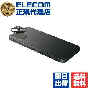 �y���K�㗝�X�z �G���R�� PM-A22AFLLP2BK iPhone 14 / iPhone14 Plus �p �J���������Y�J�o�[ �A���~�t���[�� 6.1�C���` �J���� �����Y �J�o�[ �u���b�N ELECOM �g�ѓd�b �Ɠd �J�����p�t���[�� �X�}�[�g�t�H